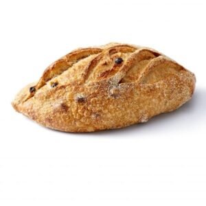 לחם מחמצת אגוזים וצימוקים