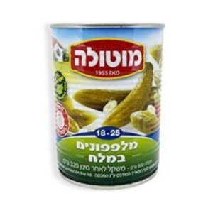 מלפפון במלח 18-25 500 גרם