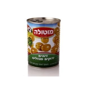 זיתים ירוקים מנזלינו 500 גרם